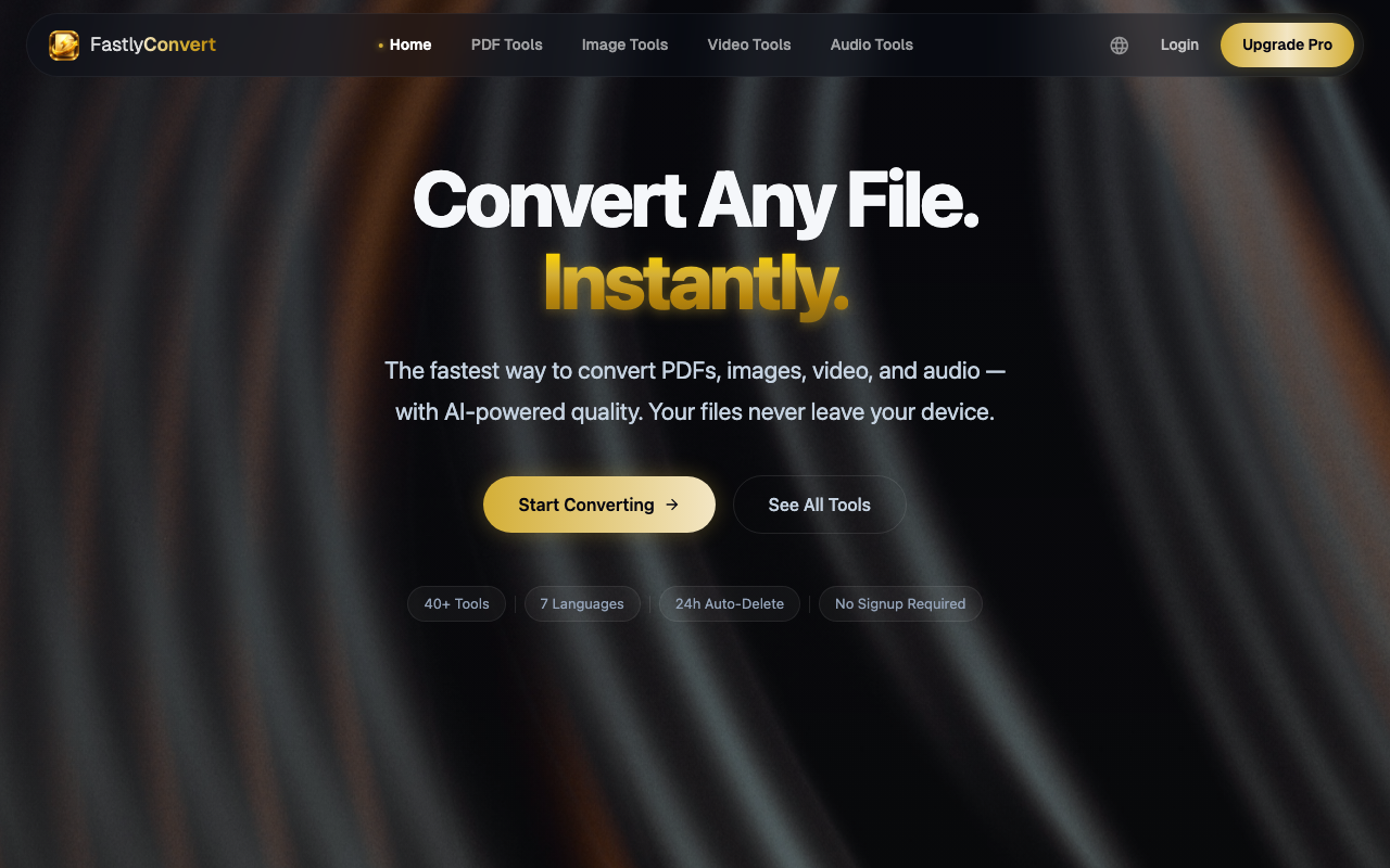 FastlyConvert product screenshot